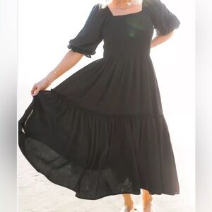 EUC Ivy City Co Black Lani Dress in 1X